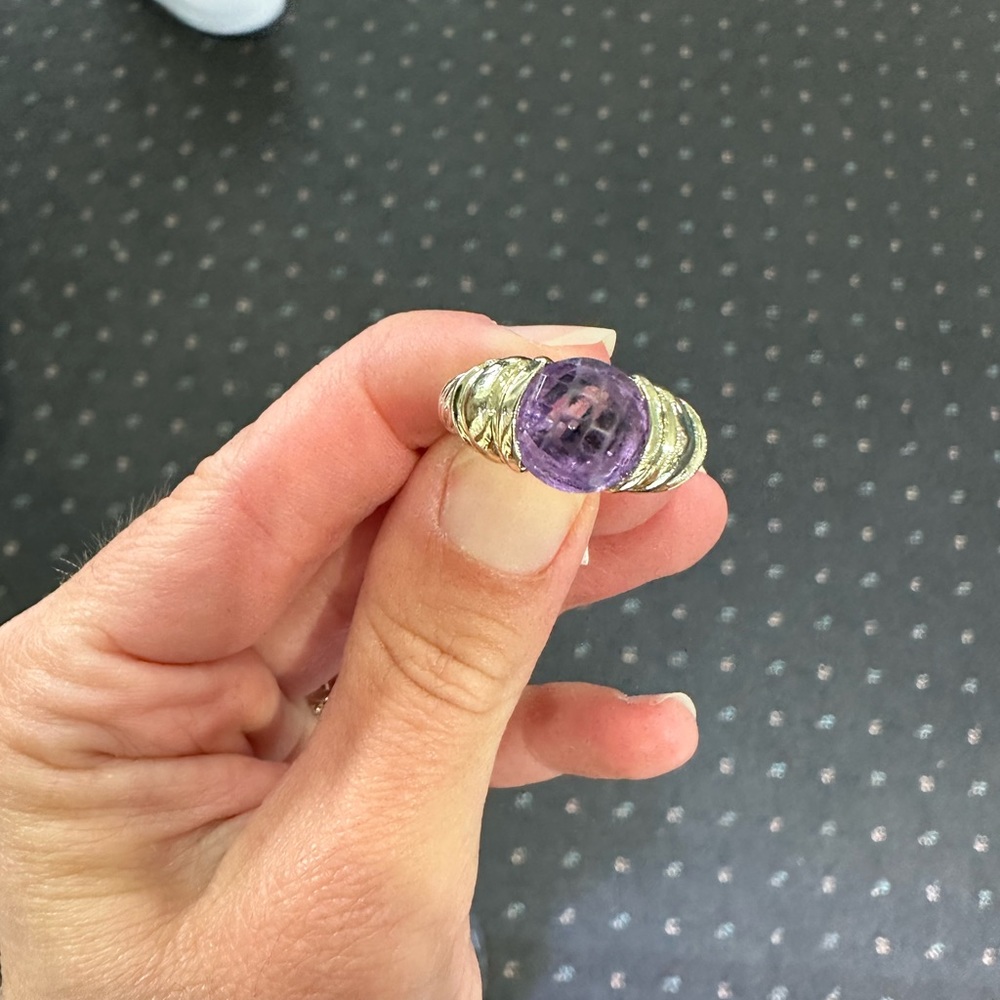 David Yurman Amethyst Ring